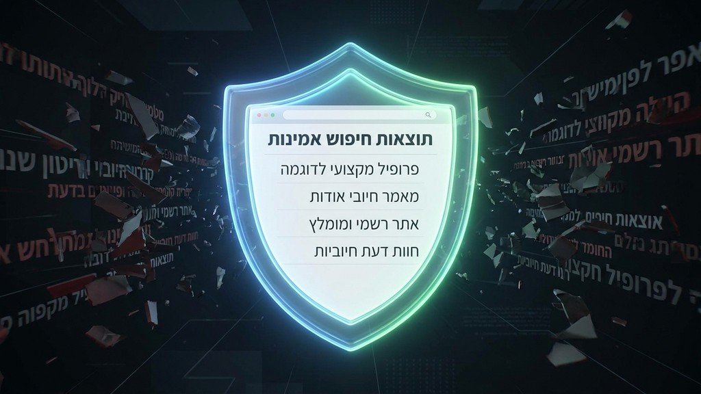 הגנה על מוניטין דיגיטלי ברשת ומניעת תוצאות שליליות