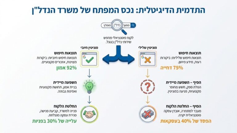 ניהול מוניטין לחברת תיווך