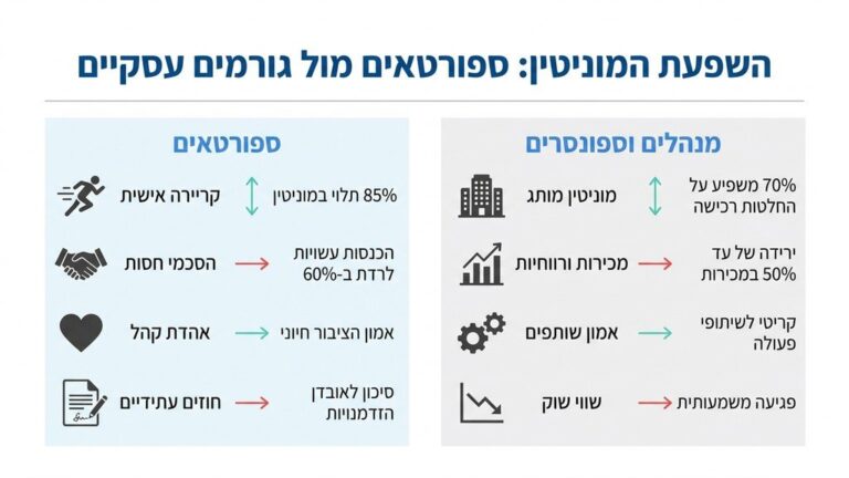ספורטאי מקצועי יושב במסיבת עיתונאים מול מיקרופונים ומצלמות