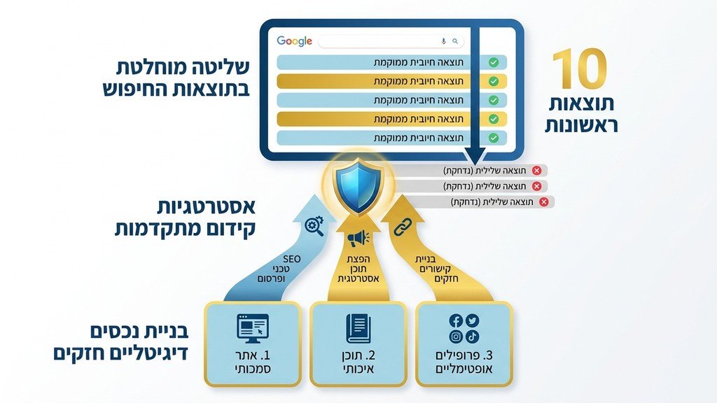 אסטרטגיית ניהול מוניטין דיגיטלי