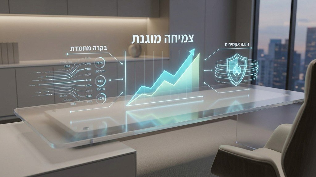 גרף צמיחה ותדמית חיובית ברשת