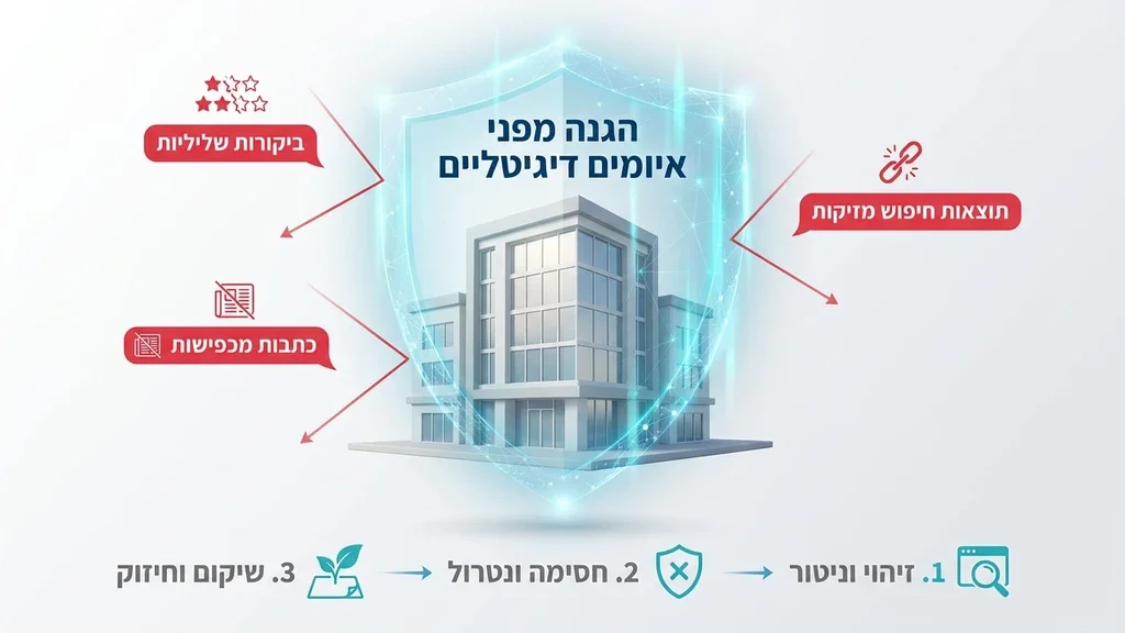 הגנה על מותגים מפני תוכן שלילי ברשת
