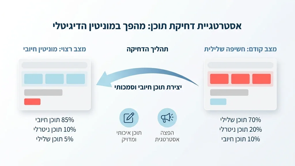 יצירת תוכן חיובי וניהול מוניטין ברשת