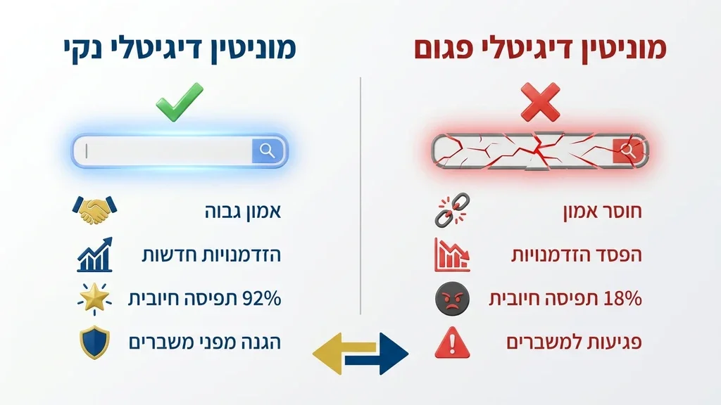 ניהול ושמירה על מוניטין דיגיטלי נקי