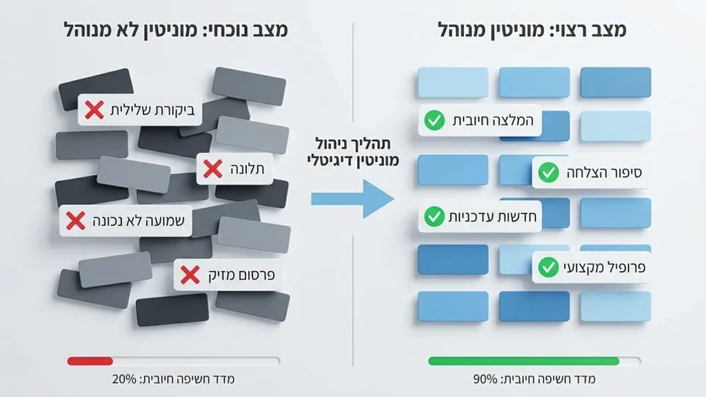 תהליך ניהול מוניטין במנועי חיפוש